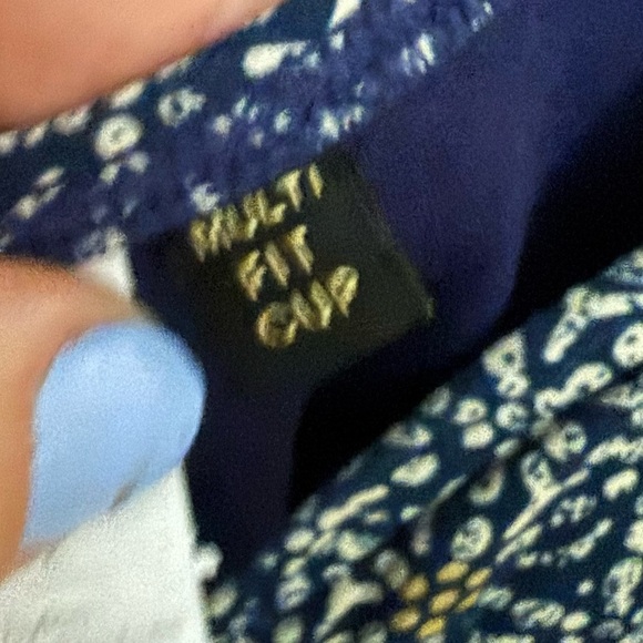 Nip Tuck Swim Tummy Control Tankini Size 10 Blue waist - Picture 4 of 4